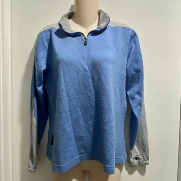 Icebreaker Sport 320 New Zealand Merino Wool Half Zip Base Layer Top Shirt  L - Picture 1 of 11